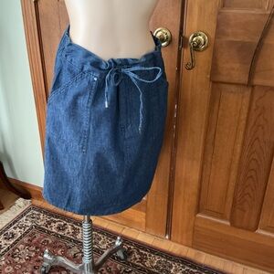 Basic Editions denim Blue Mini Skirt